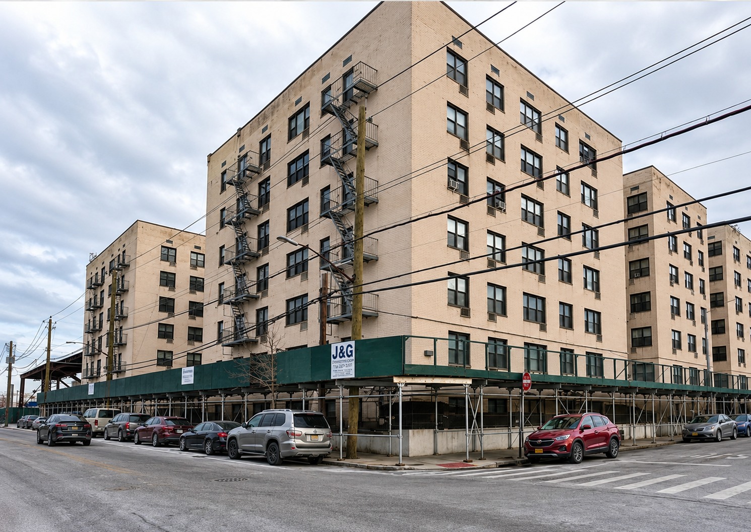 City Limit Construction Local Law 11 and FISP exterior restoration work at 3080-3090 Voorhies Avenue and 3845-3855 Shore Parkway in Brooklyn